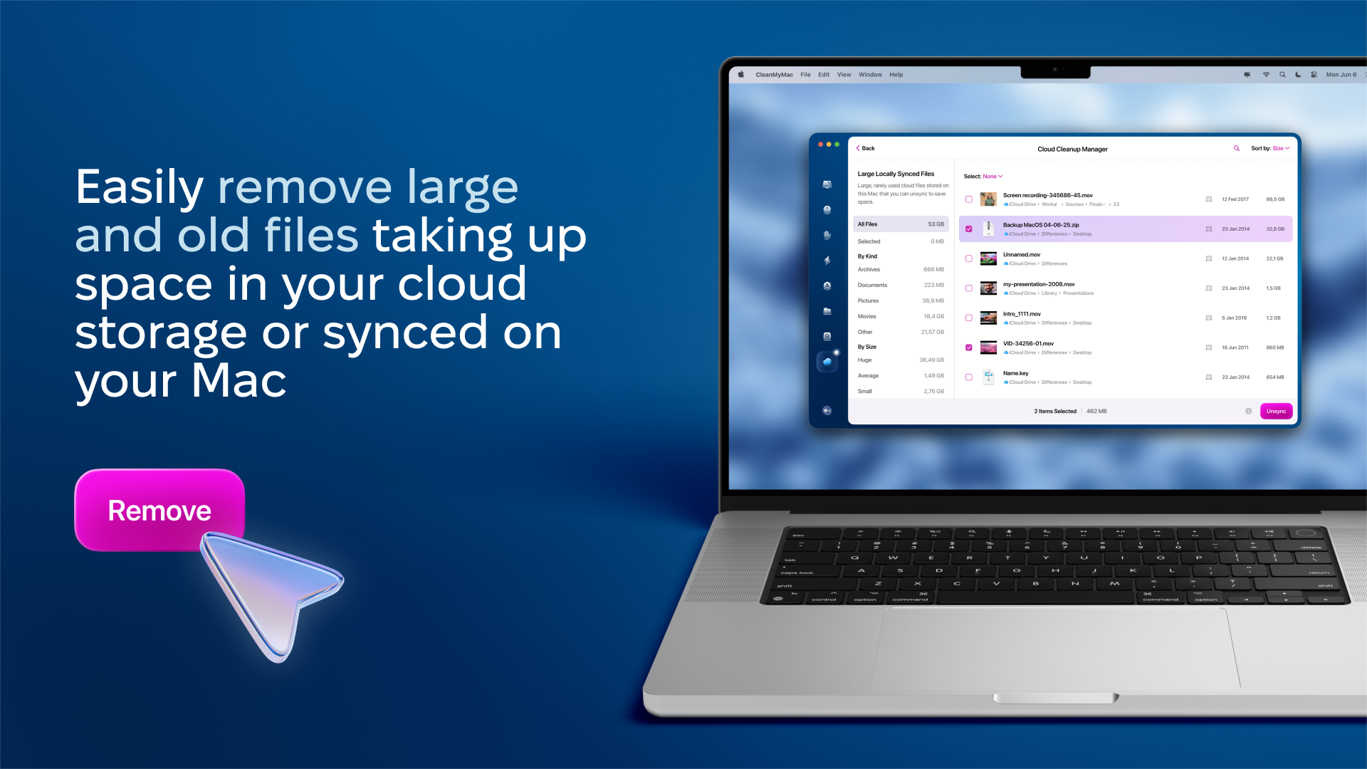 CleanMyMac'ta Bulut Temizliği medya 5