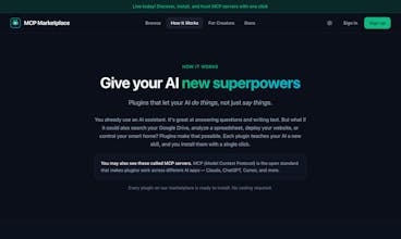 MCP Marketplace gallery image