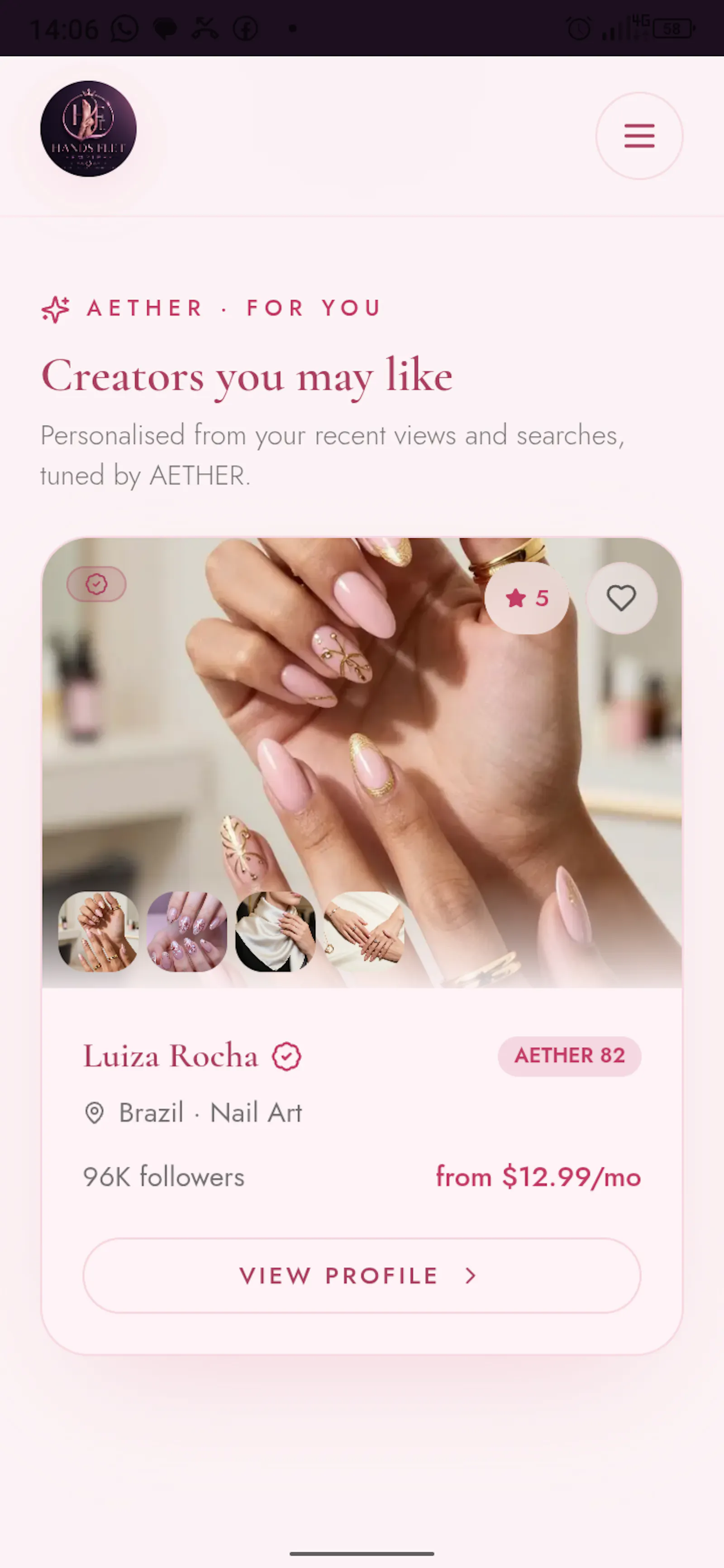 HandsFeetElite Beauty. Confidence. Sexy. screenshot 5