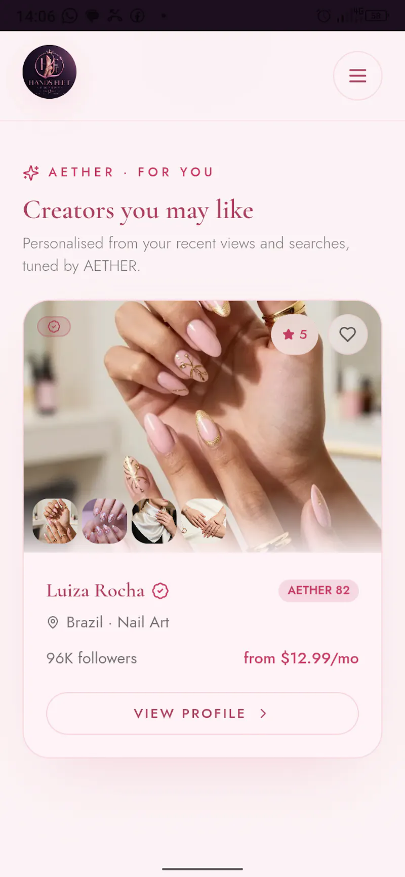 HandsFeetElite Beauty. Confidence. Sexy. screenshot 5