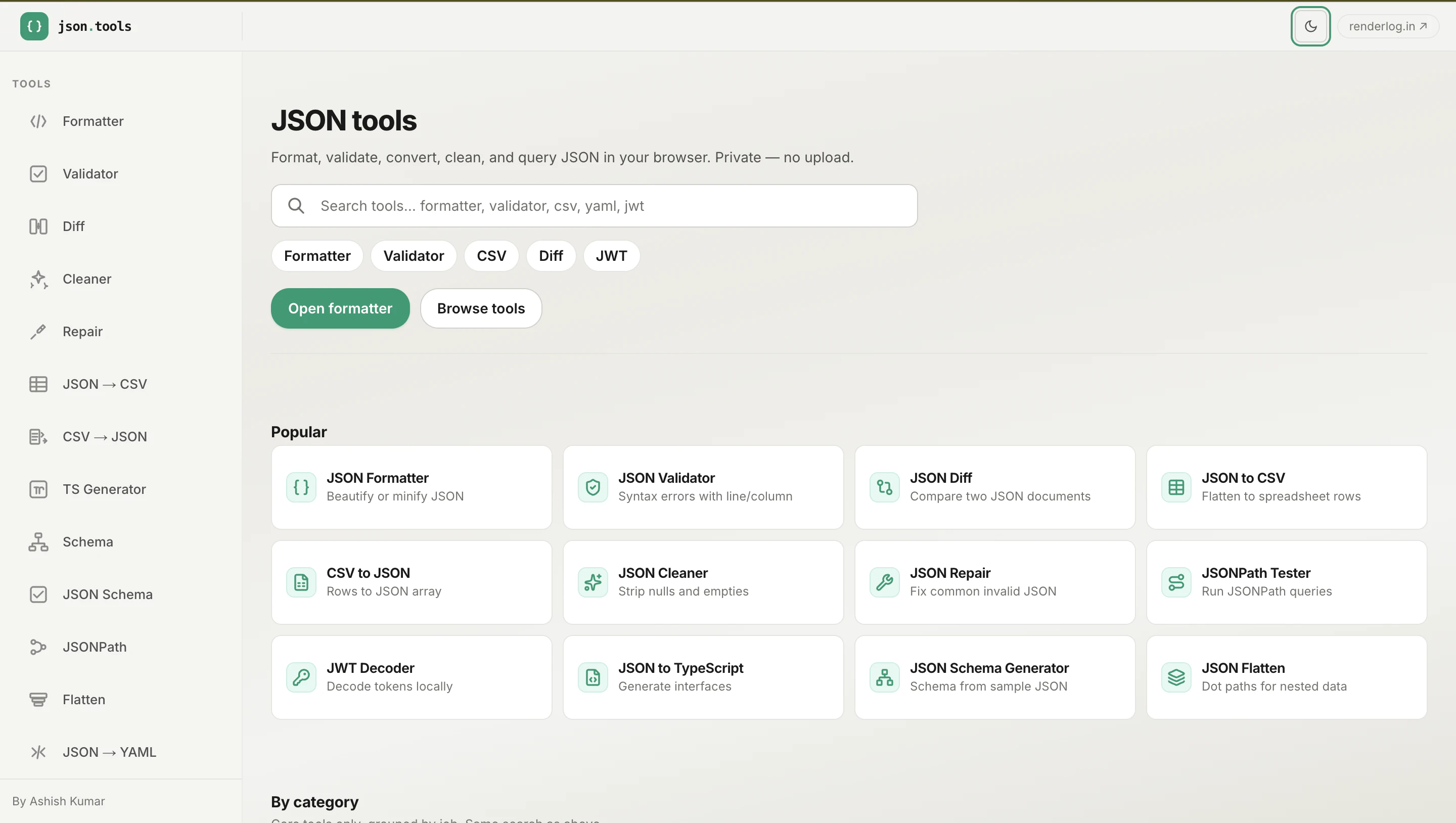 JSON Tools by Renderlog screenshot 3