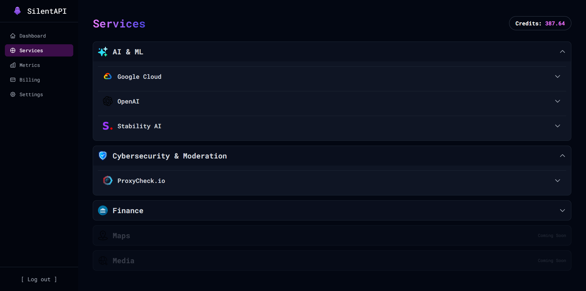 Média Silantpi - Un hub API avec des API AI et de la crypto. 3