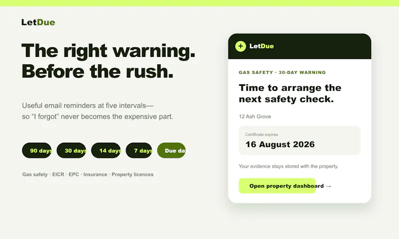 LetDue screenshot 3
