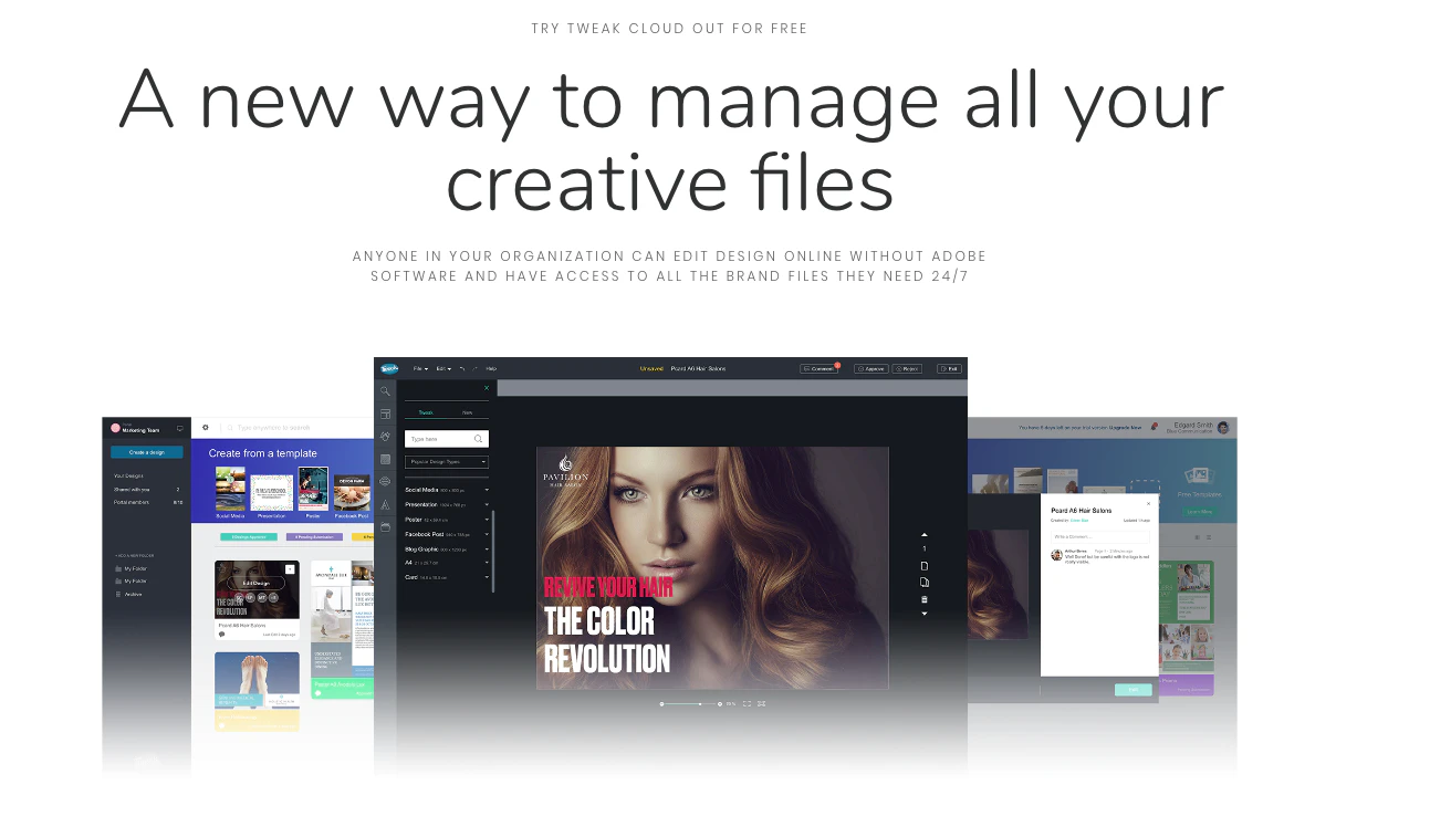 Tweak Cloud - Features