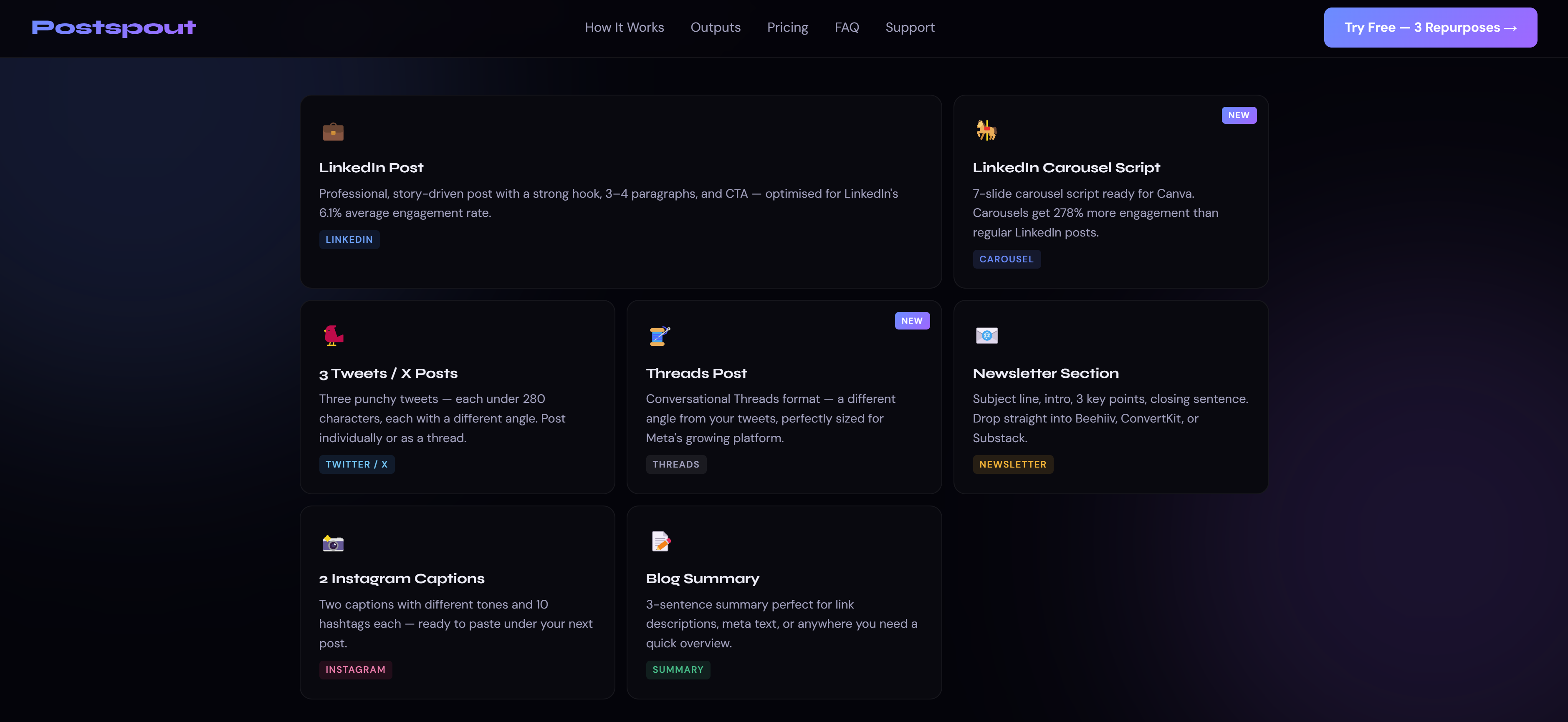 Postspout gallery image