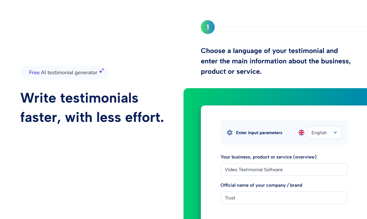 Generador de testimonios de IA media 2