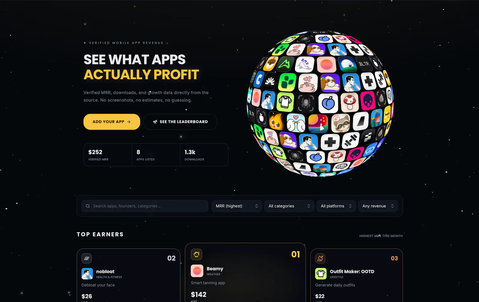 AppOrbit screenshot 1