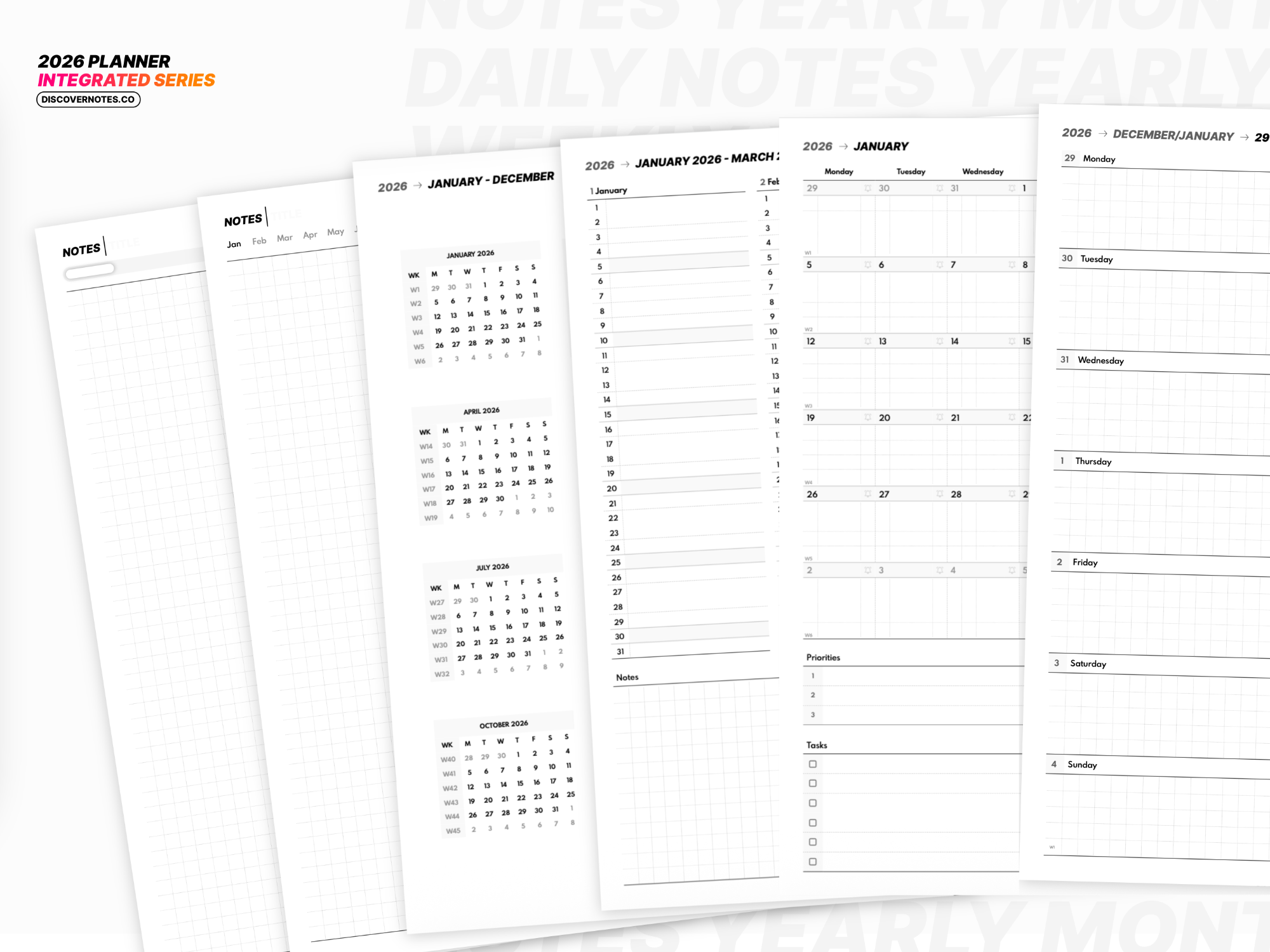 2026 Digital Planner Integration gallery image