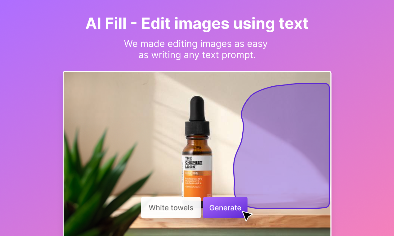 Media Editor gambar AI untuk e-dagang - Tujuan editor imej AI dibina untuk pemasaran e-dagang 3