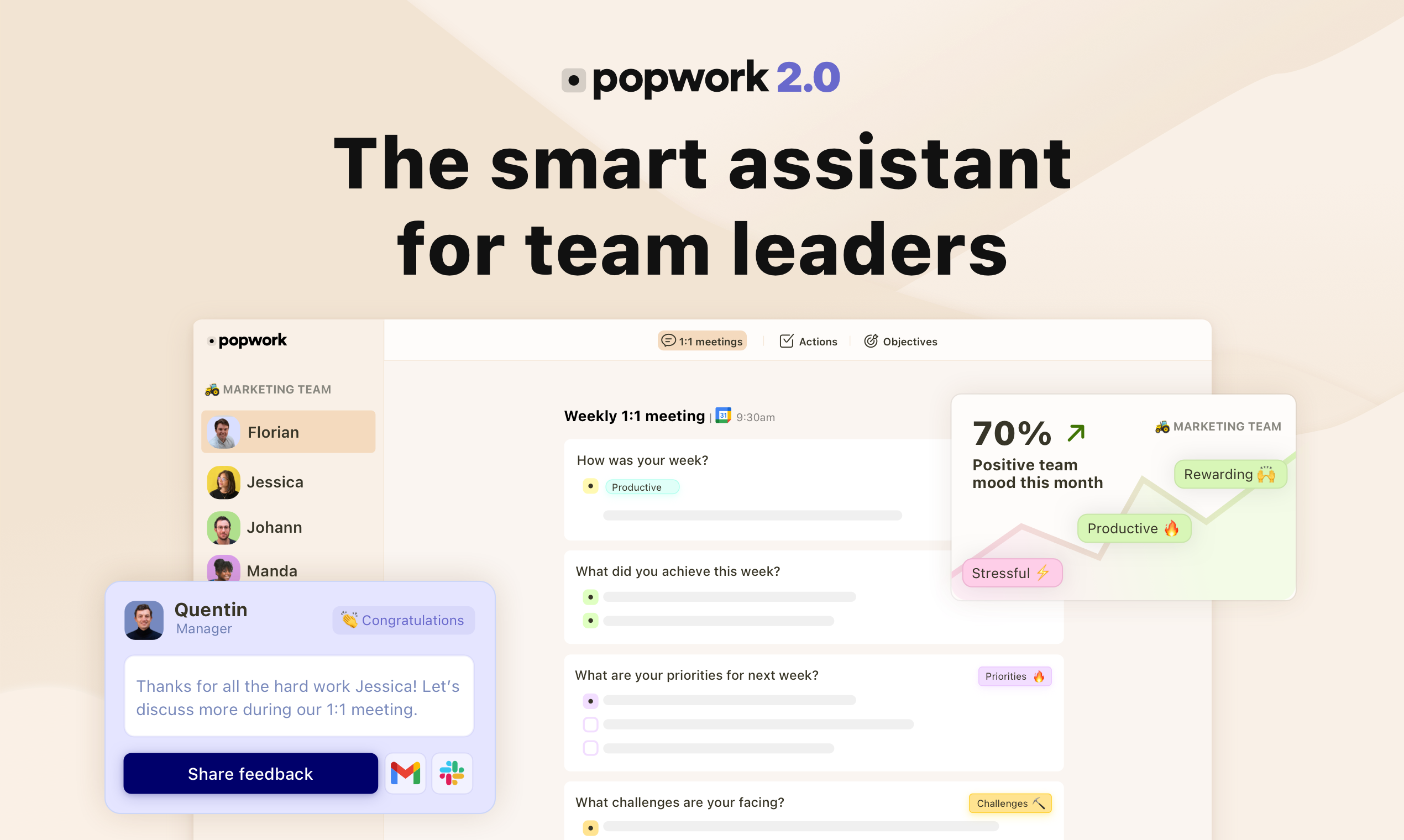 startuptile Popwork 2.0-The smart assistant for team leaders