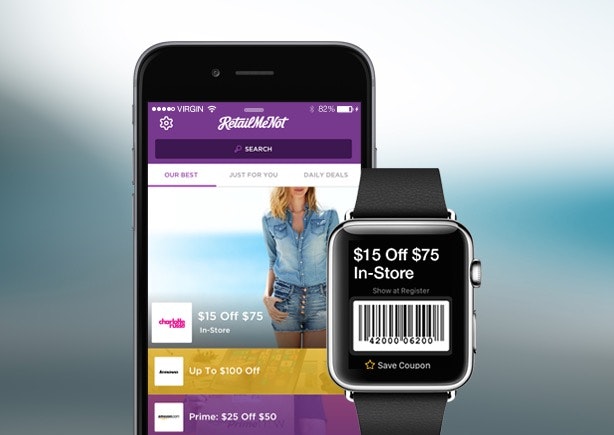 RetailMeNot for Apple Watch