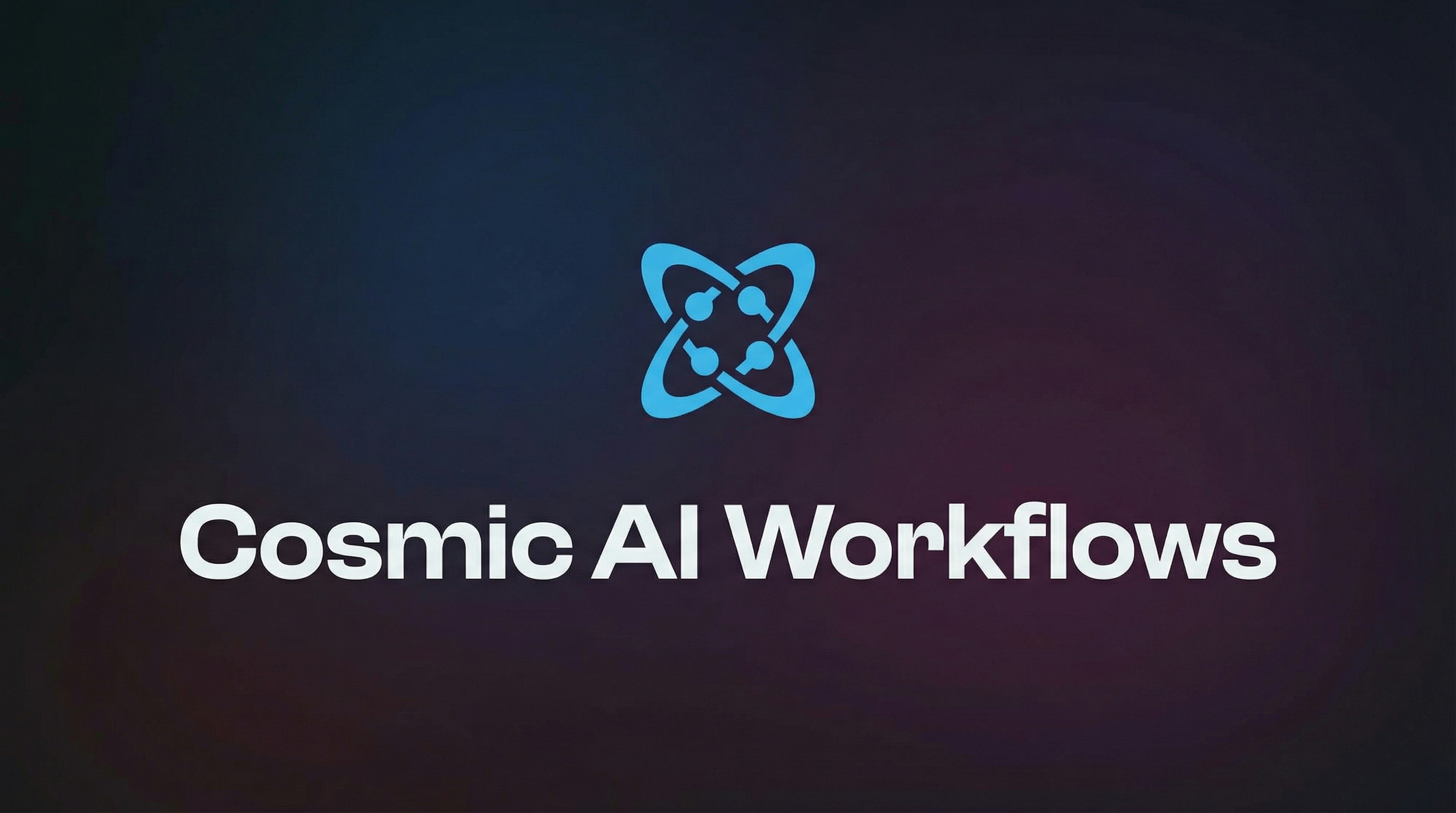 Cosmic AI Workflows gallery image