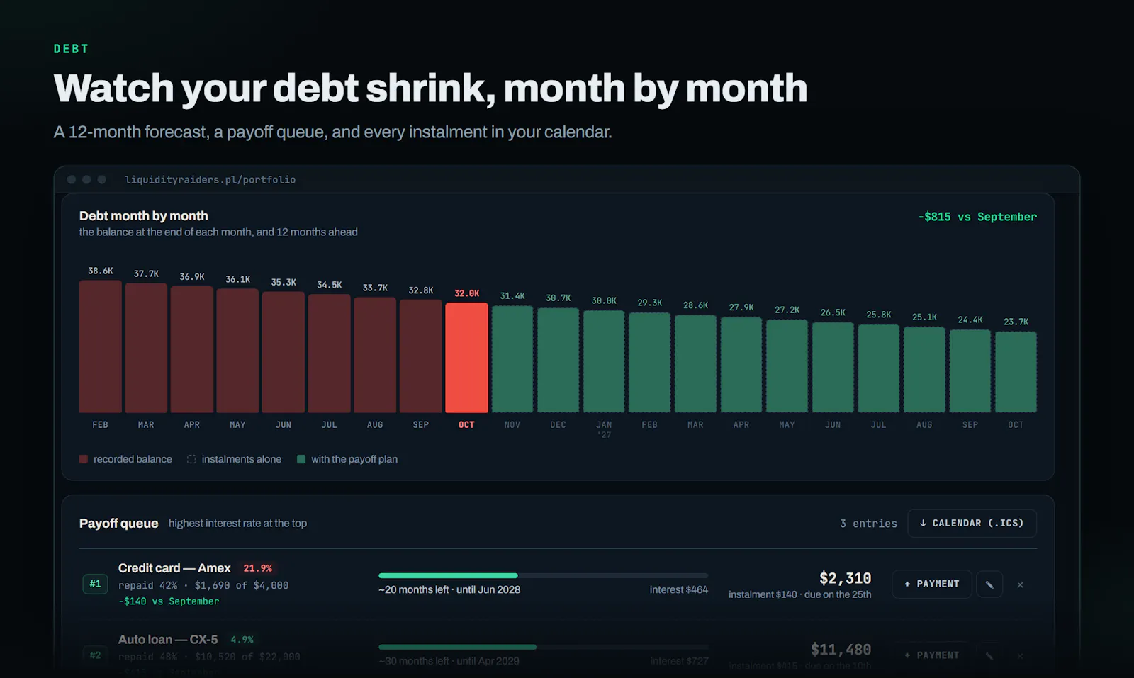 Liquidity Raiders - Portfolio Tracker screenshot 3