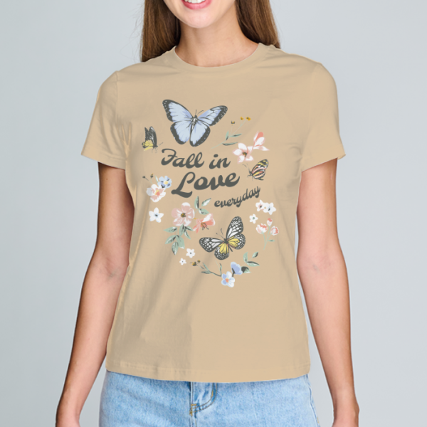 Betterfly Printing Women Casual T-Shirts gallery image