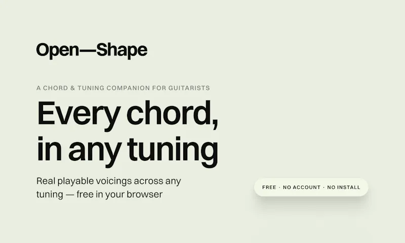 Open—Shape screenshot 2