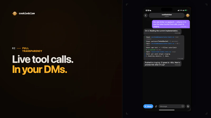cookiedclaw screenshot 2