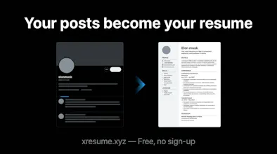 Xresume gallery image