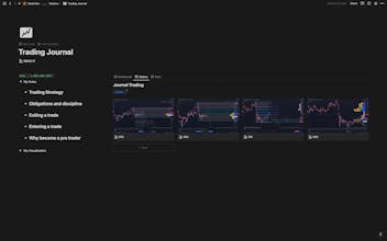 Notion Trading Journal : Forex & Crypto gallery image