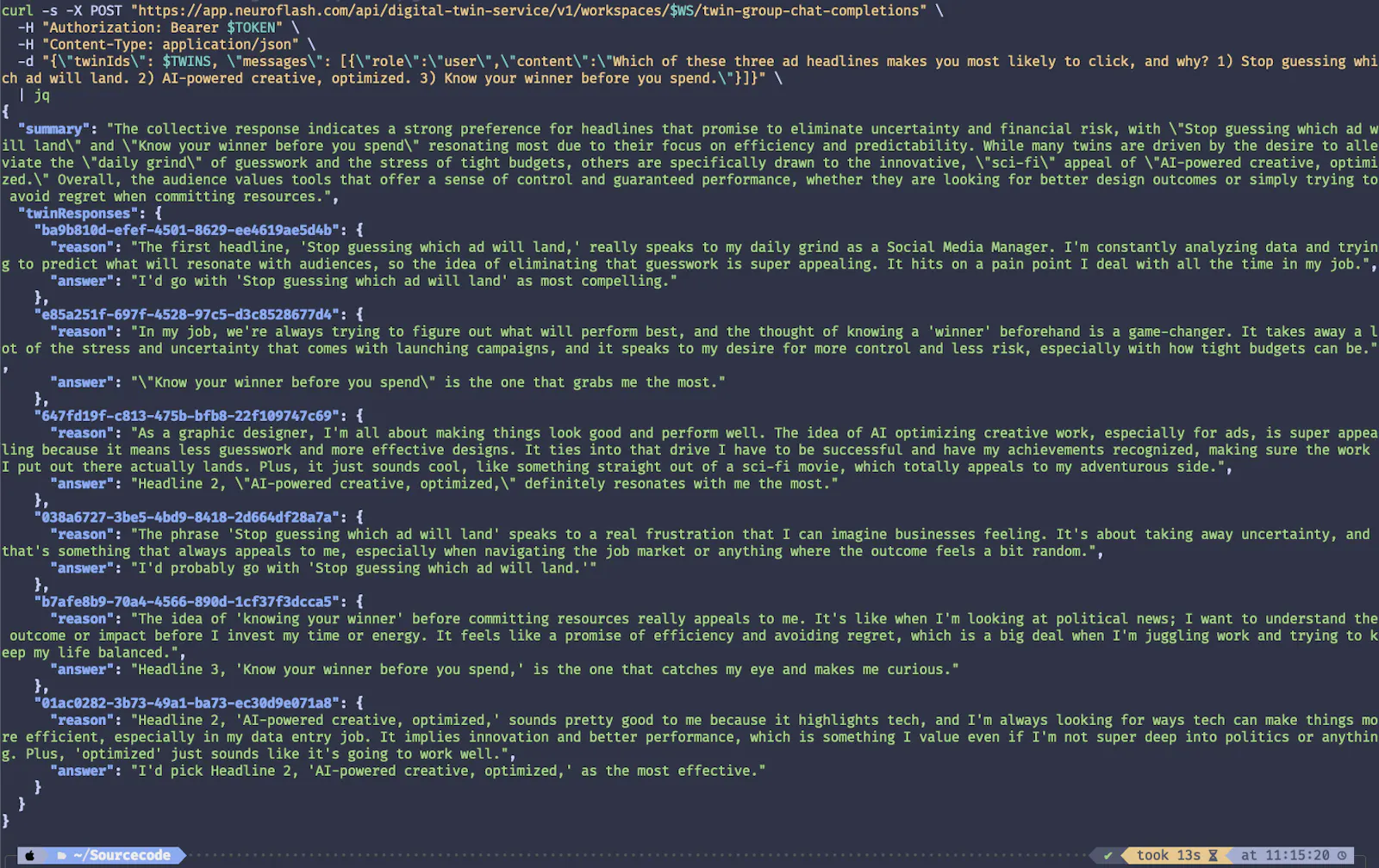 neuroflash MCP screenshot 4