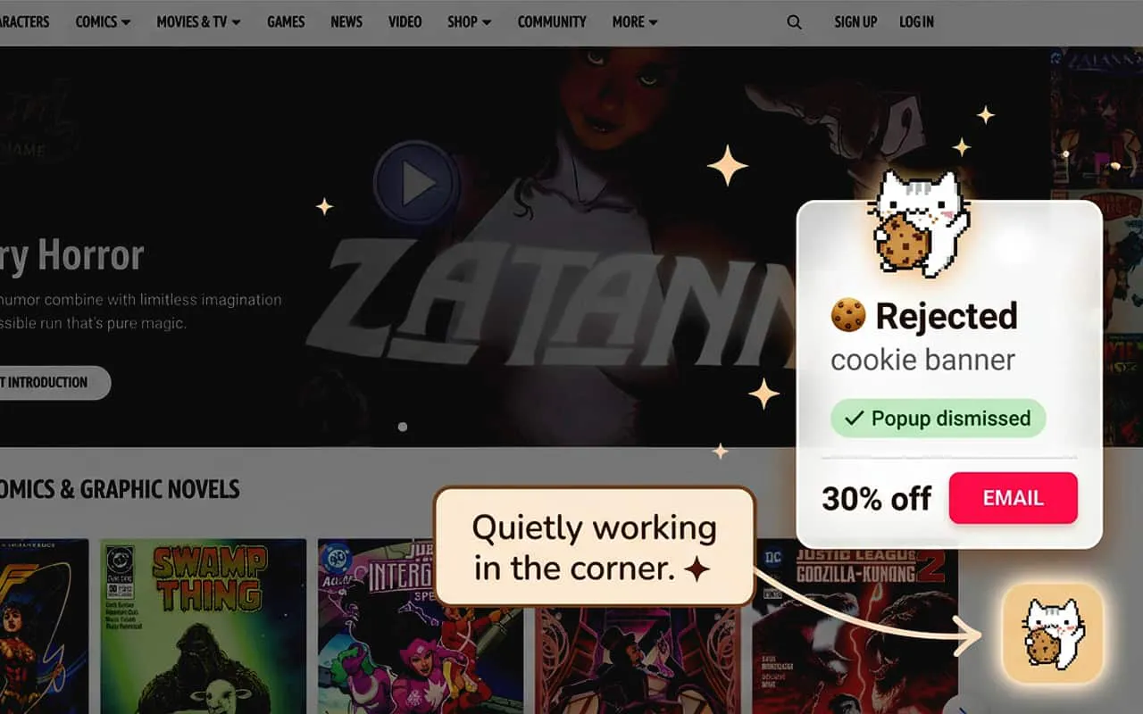CookieTin screenshot