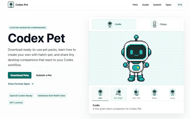 Codex Pet screenshot 1