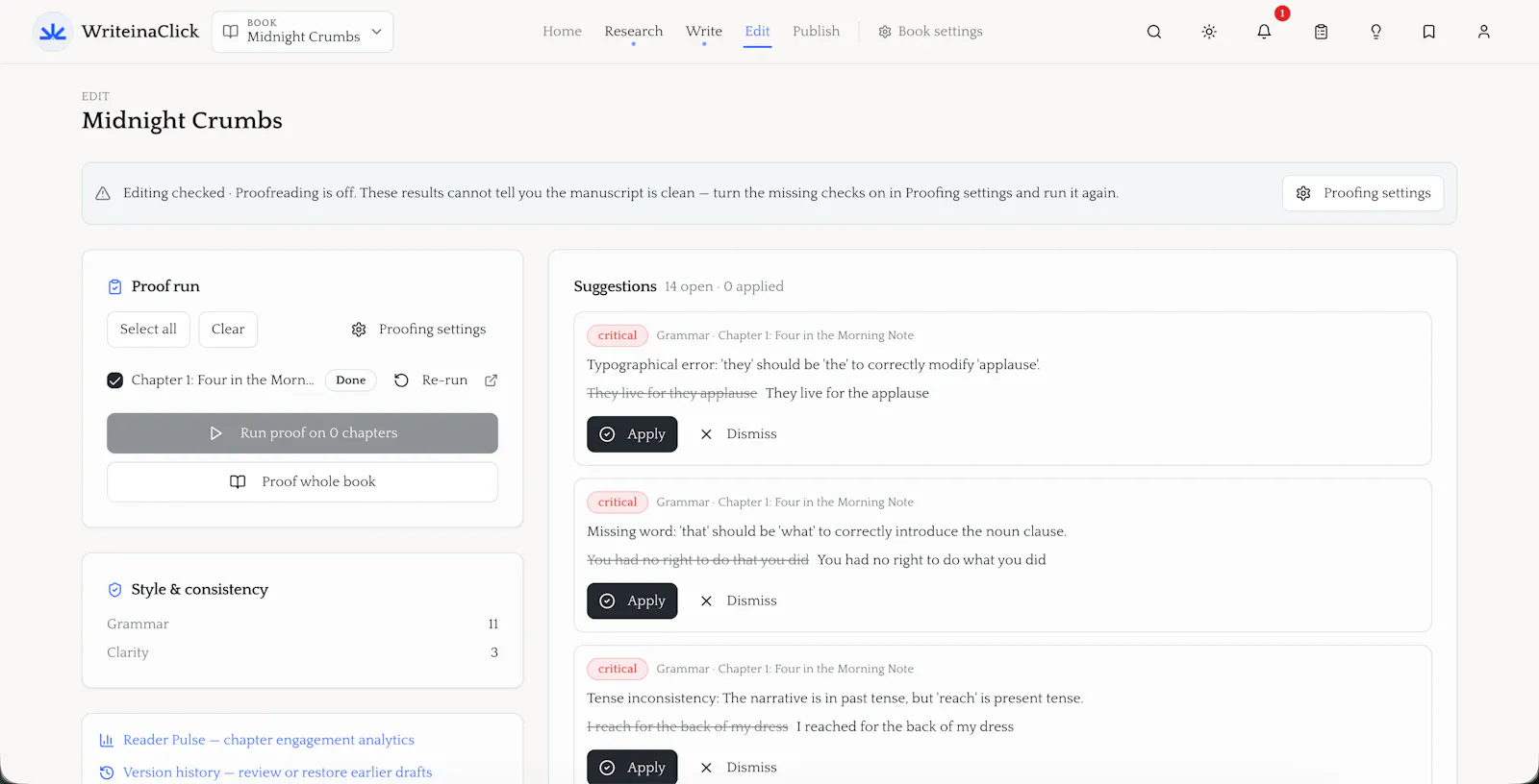 WriteinaClick screenshot 6