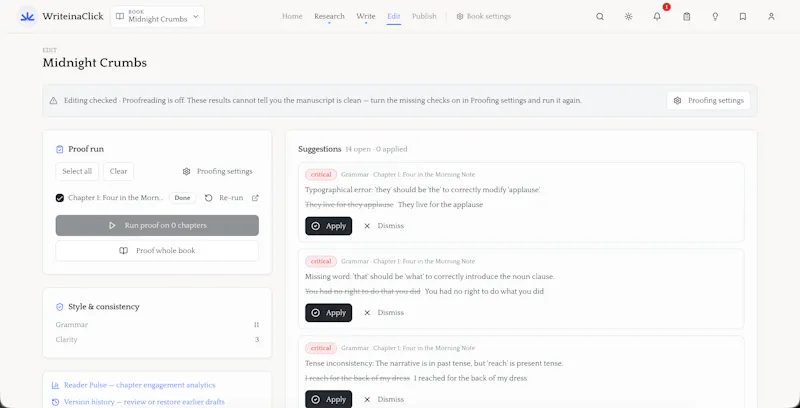WriteinaClick screenshot 6