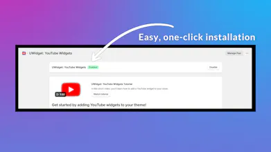 UWidget: YouTube Widgets gallery image