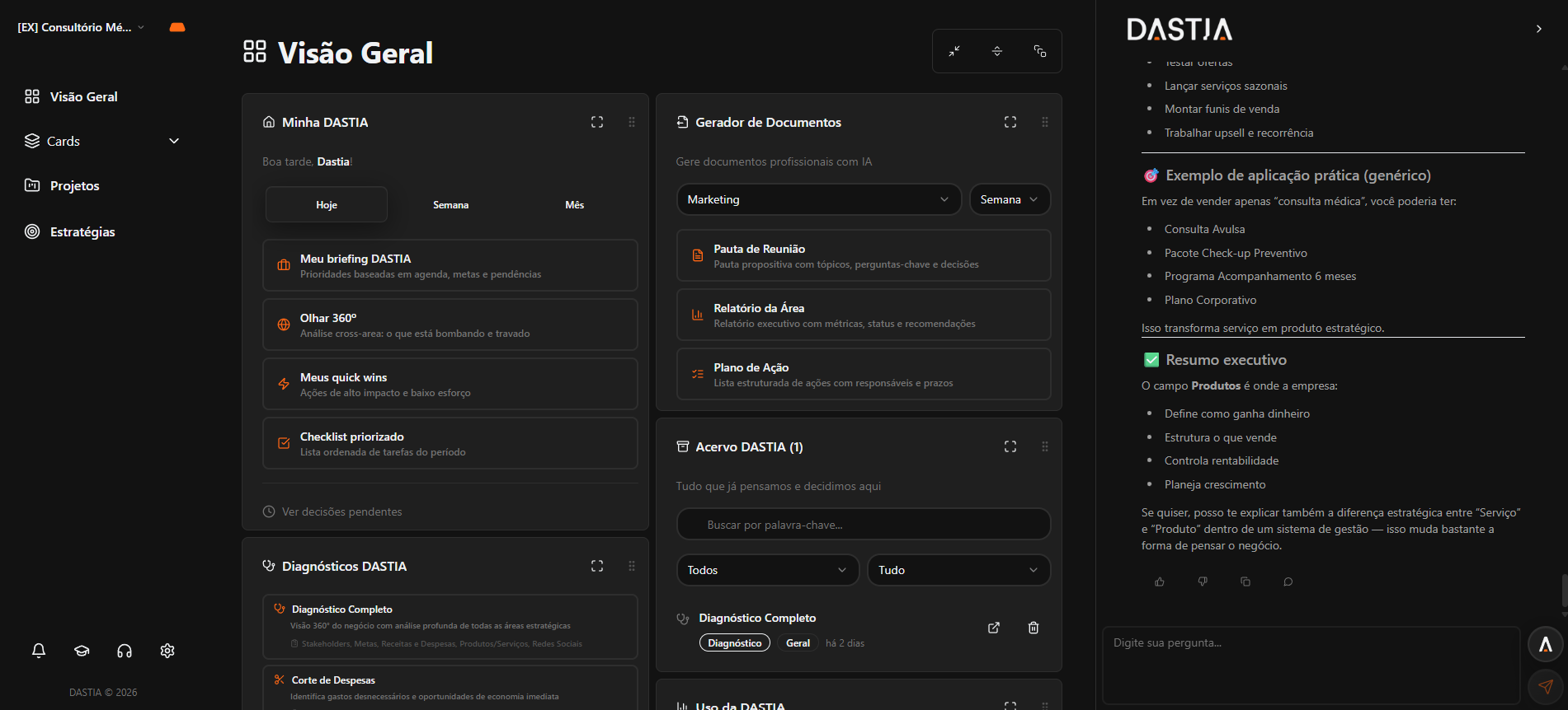 DASTIA - Screenshot 2 showing product features and functionality