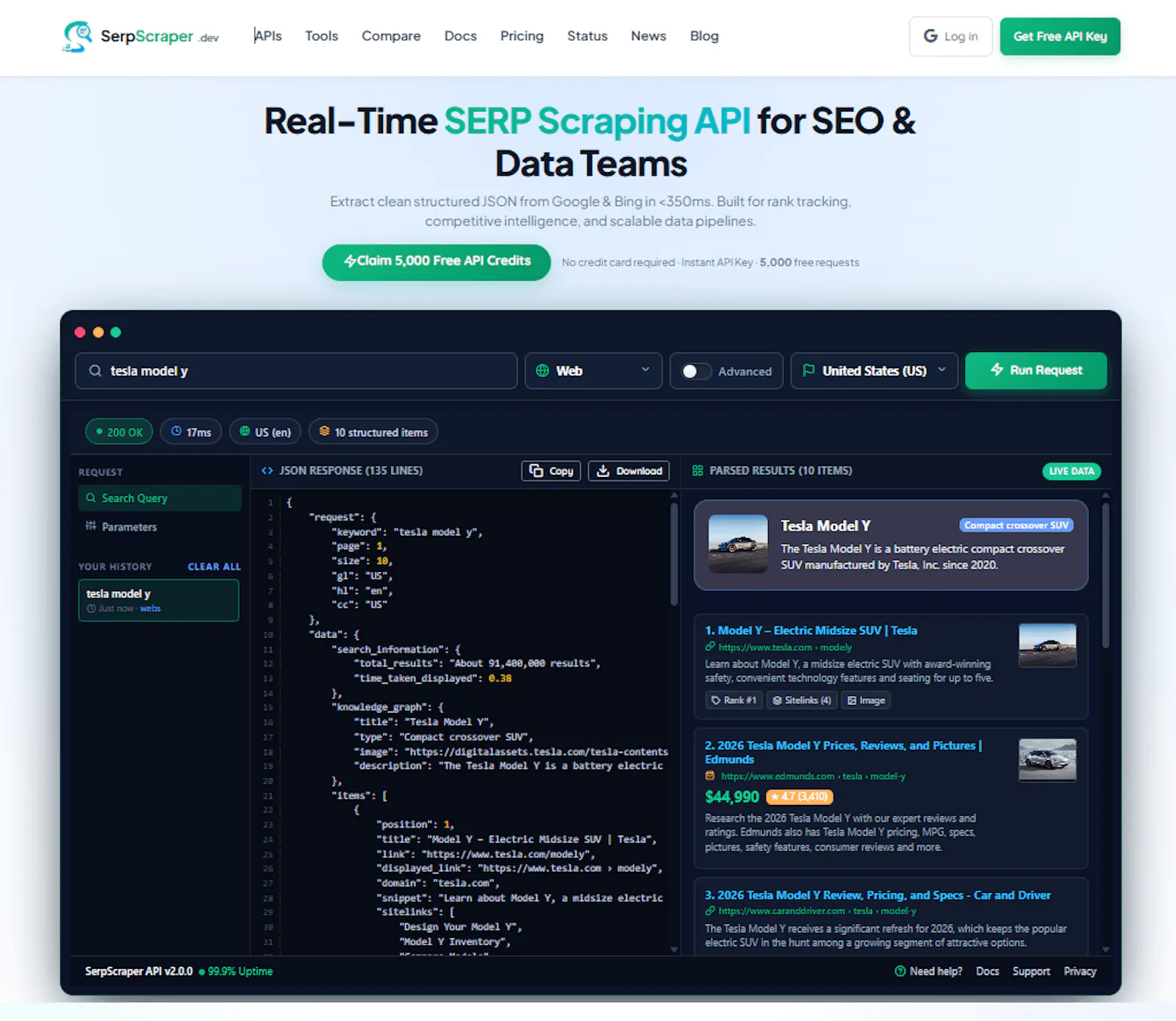 SerpScraper.dev screenshot 2
