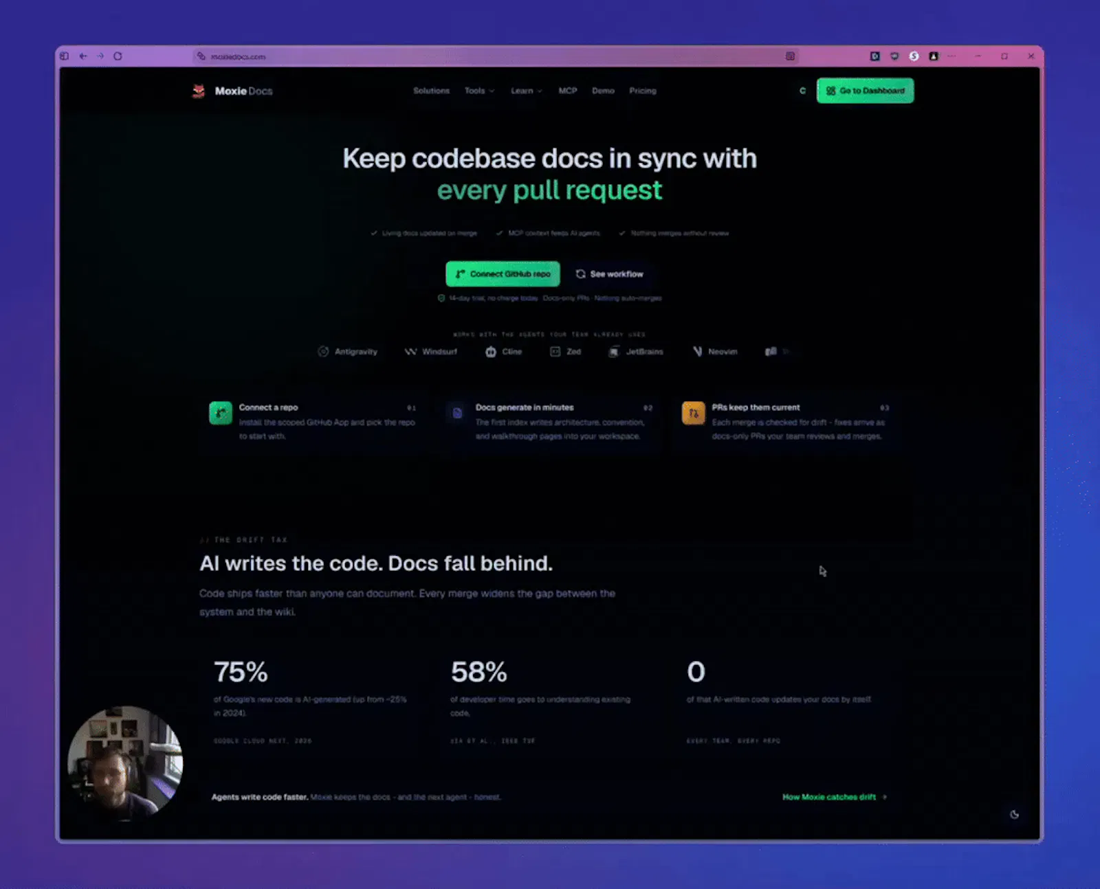 Moxie Docs: Knowledgebases screenshot 1 (video preview)
