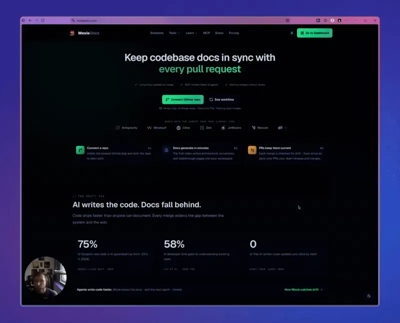 Moxie Docs: Knowledgebases screenshot 1 (video preview)