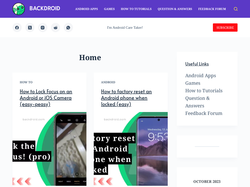 Media Backdroid - Aplikasi Android, Permainan, Cara & Tutorial 2