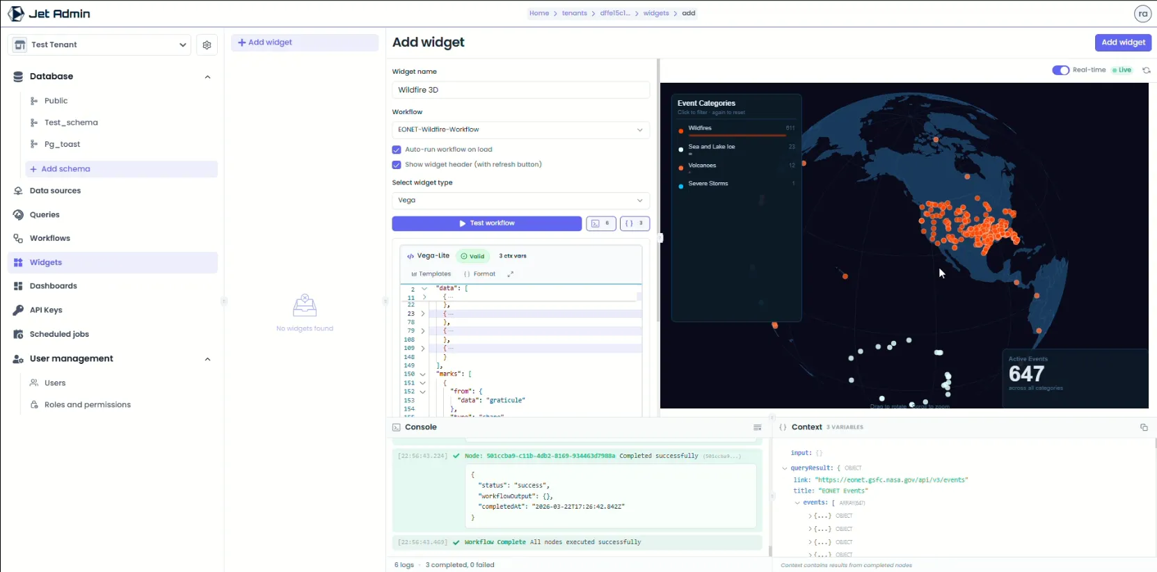 Jet Admin product banner
