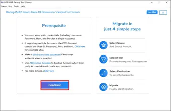 DRS Softech IMAP to Office 365 Migration gallery image