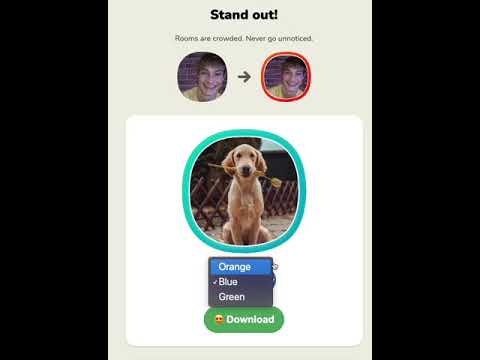 Clubhouse ring — with ✨ gradients ✨ gallery image