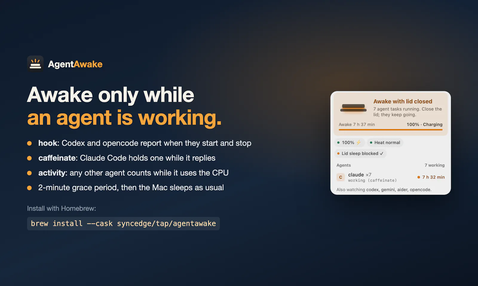 AgentAwake screenshot 2