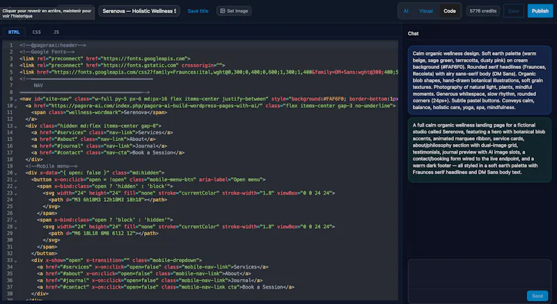 Pagora AI - Wordpress plugin screenshot 3