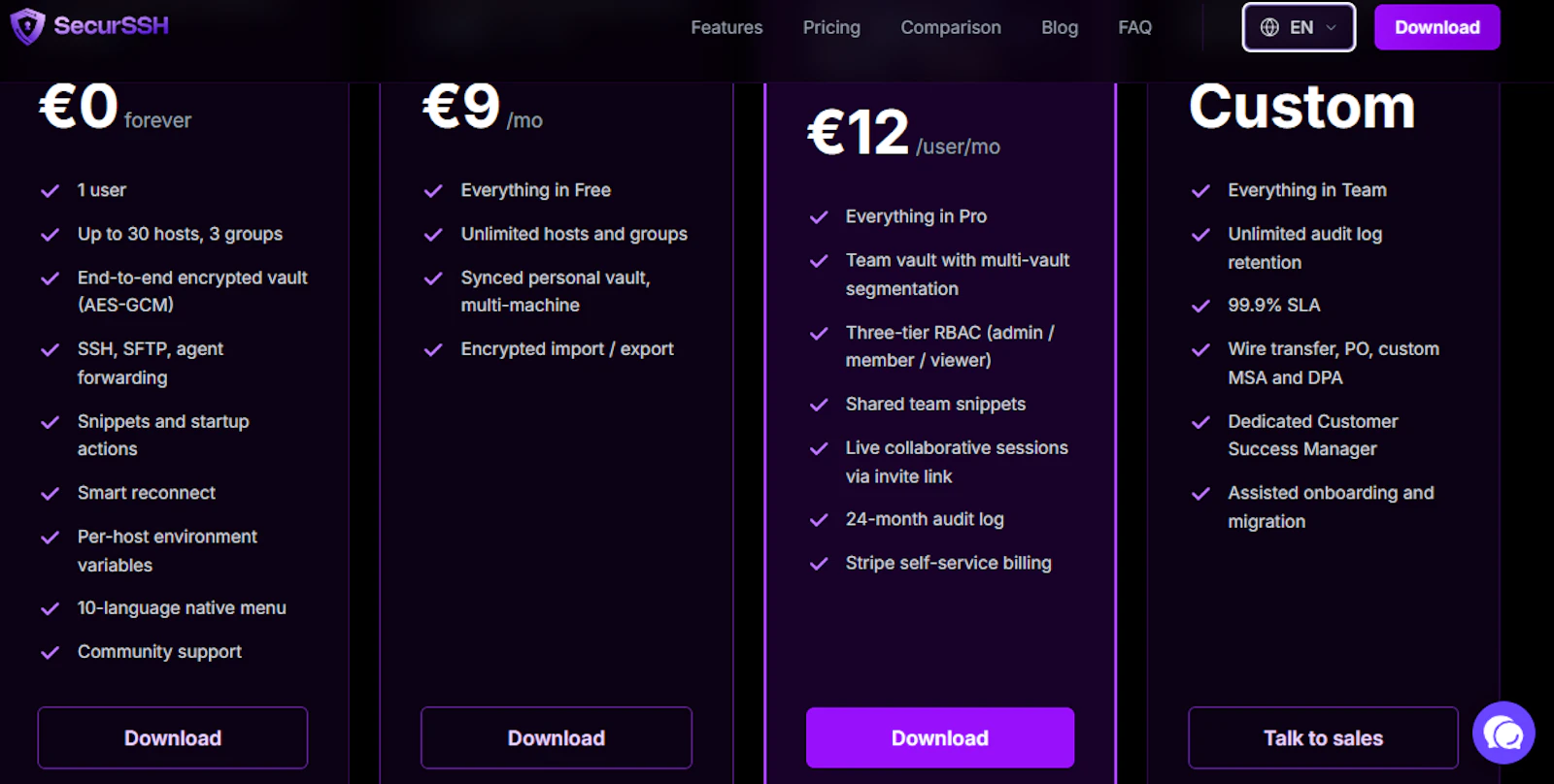 SecurSSH screenshot 5