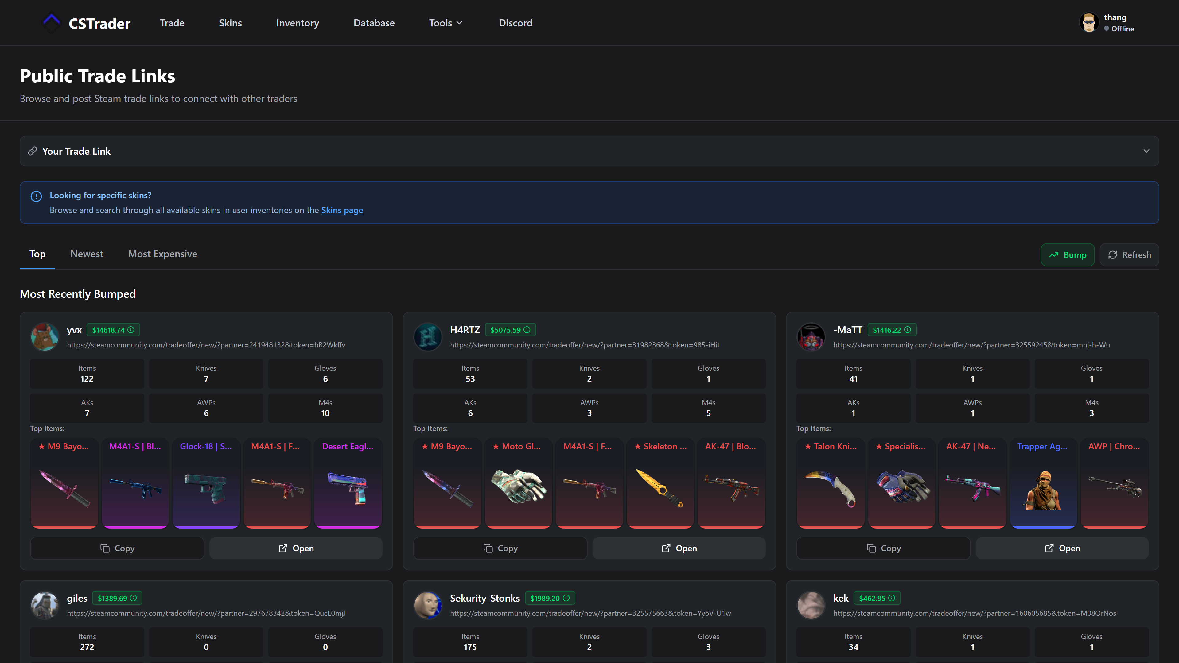 CSTRADER - Main product screenshot demonstrating key features and user interface