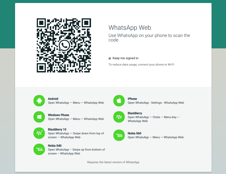 WhatsApp Web