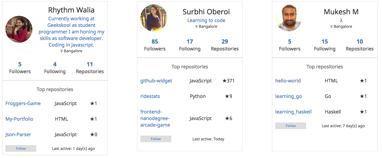 Github Widget gallery image