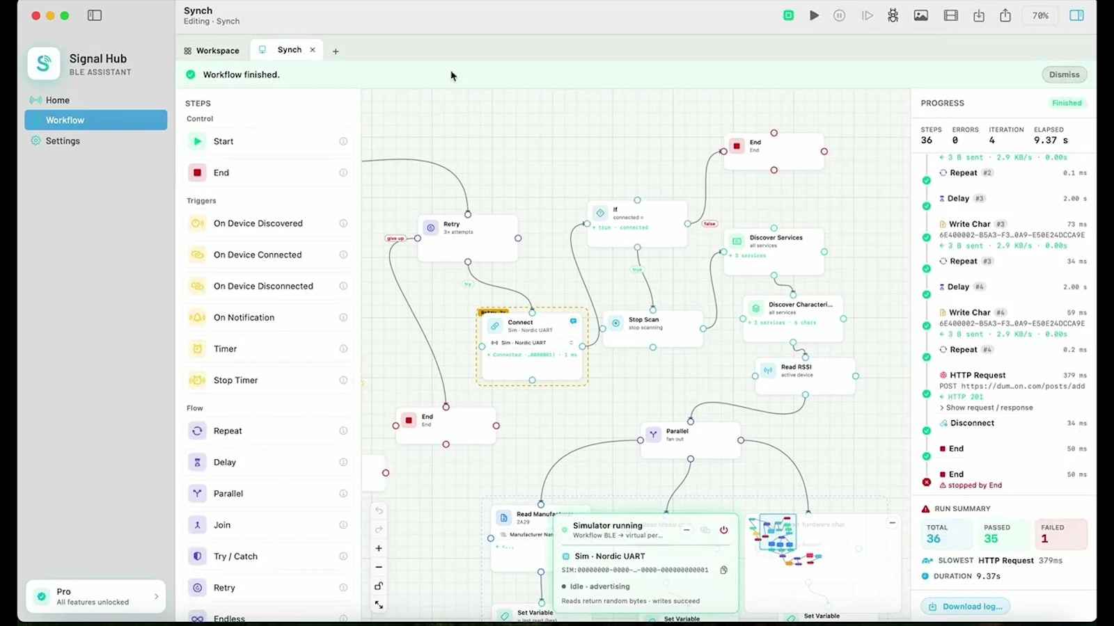 Signal Hub screenshot 1 (video preview)