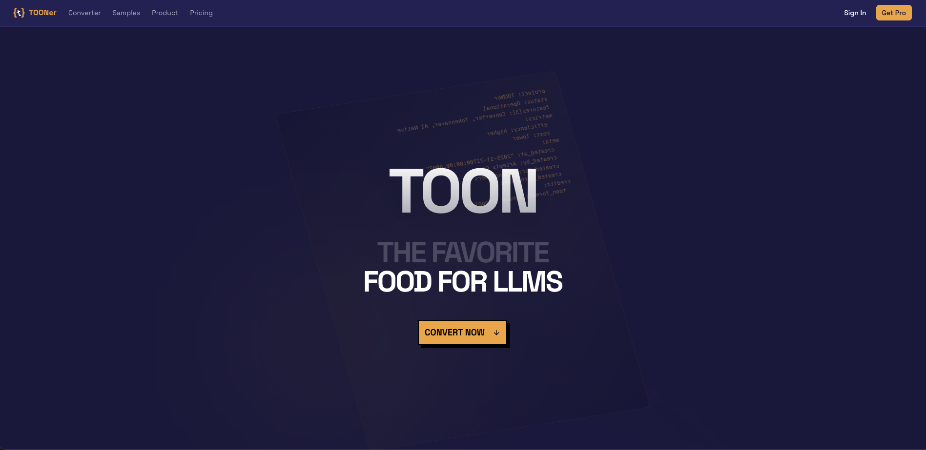 TOONer - Screenshot 2 showing product features and functionality