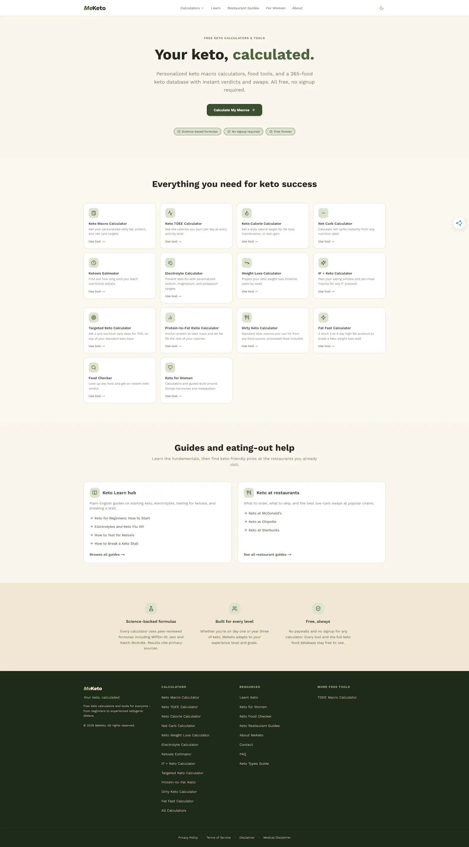 MeKeto screenshot 2
