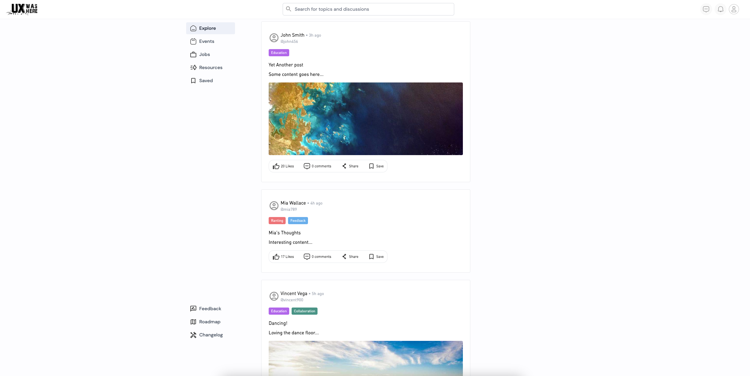 UX war hier Community Medien 5