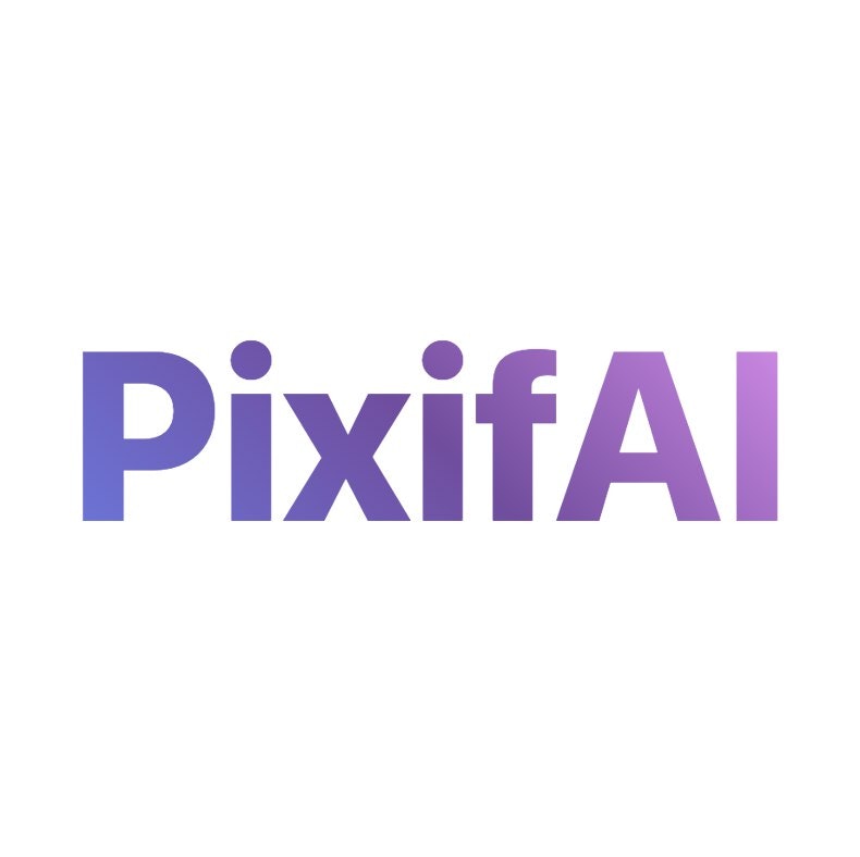 PixifAI - Product Hunt launch logo and brand identity