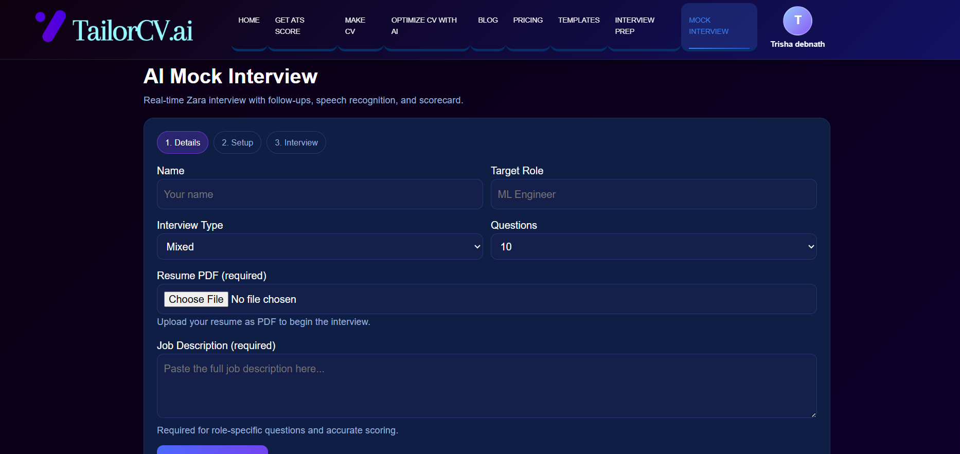 TailorCV.ai gallery image