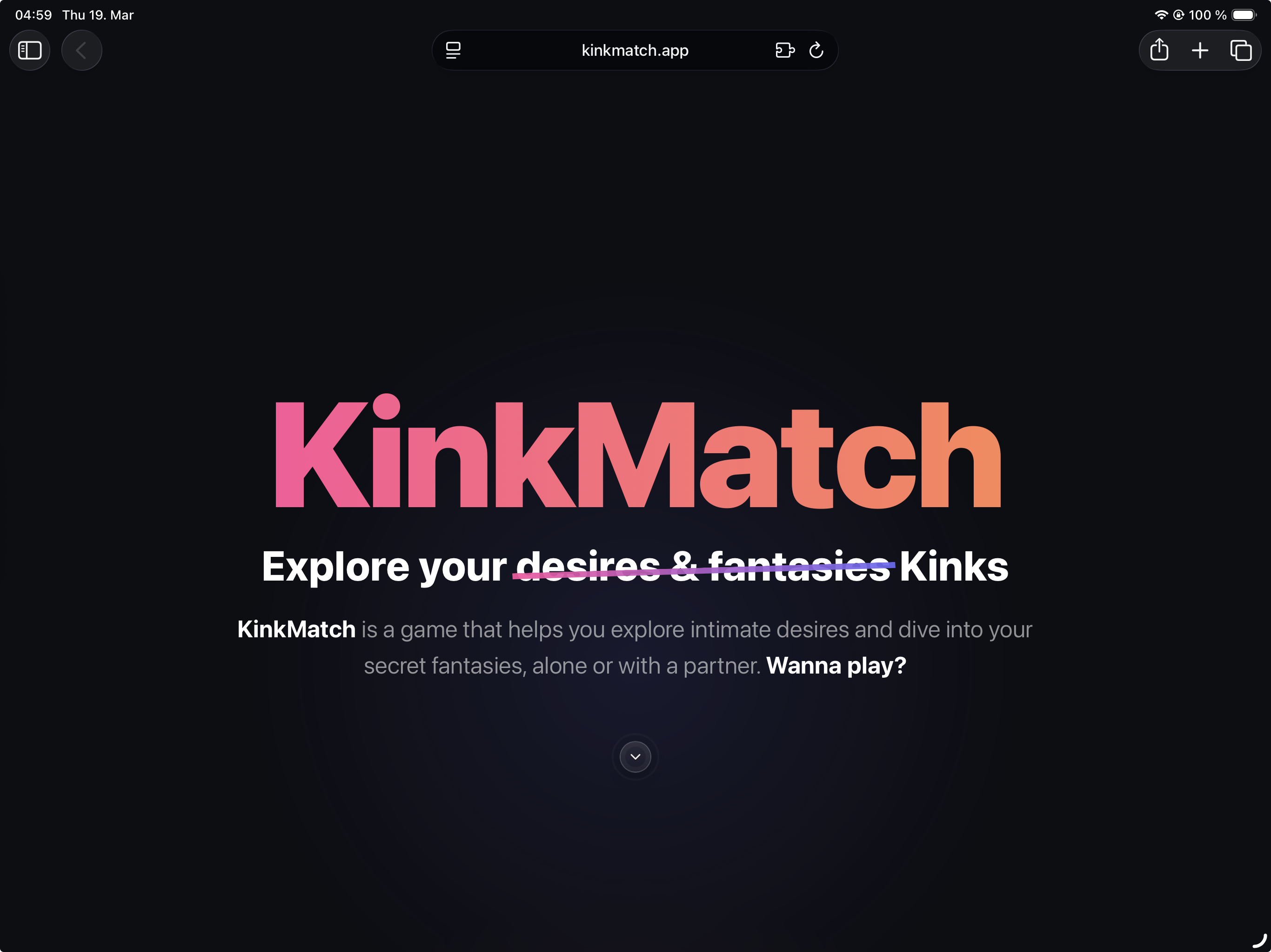 KinkMatch App