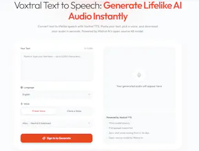 Voxtral TTS gallery image